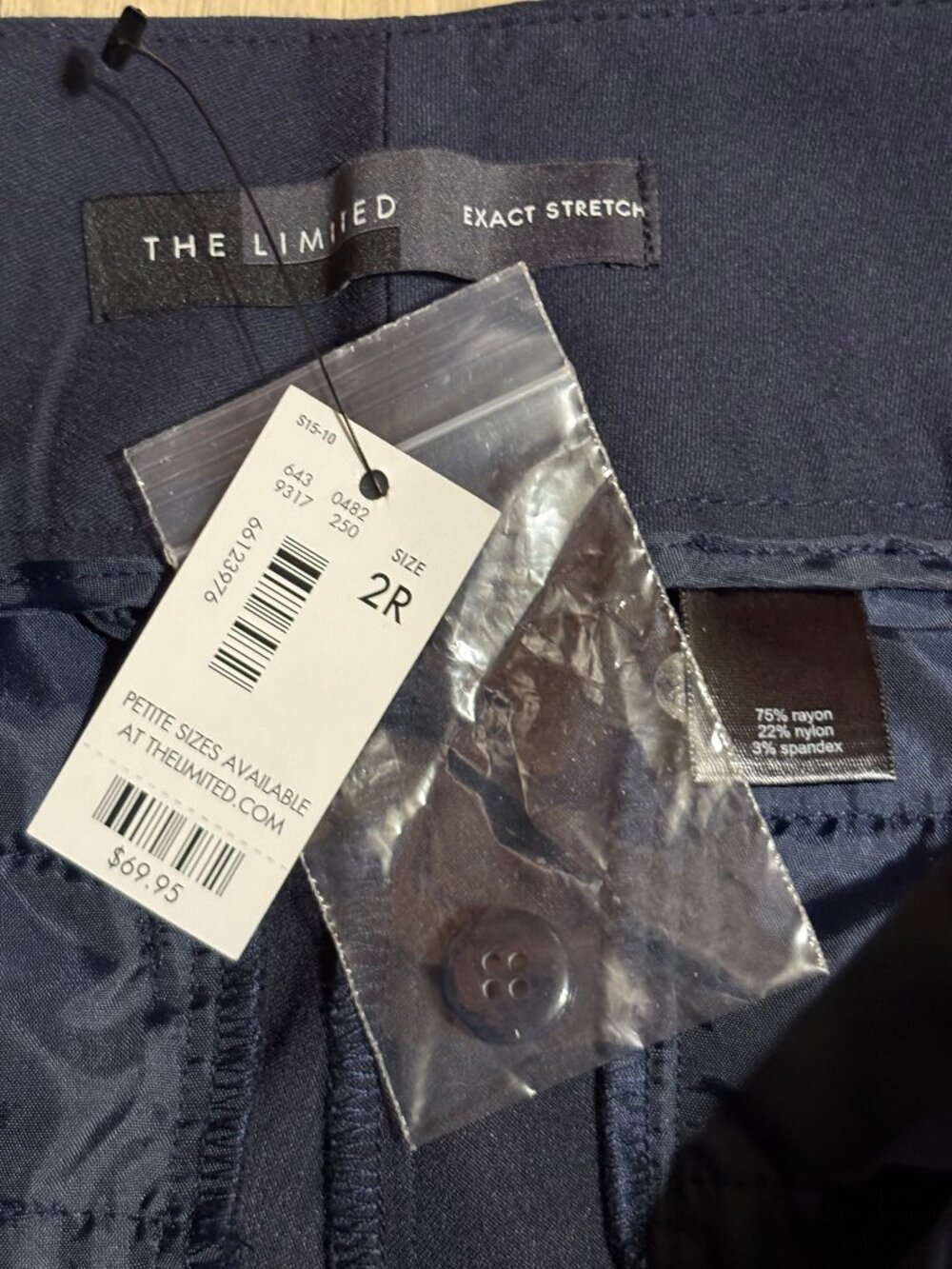 NWT The Limited Exact Stretch Pants Size 2 - Picture 7 of 14
